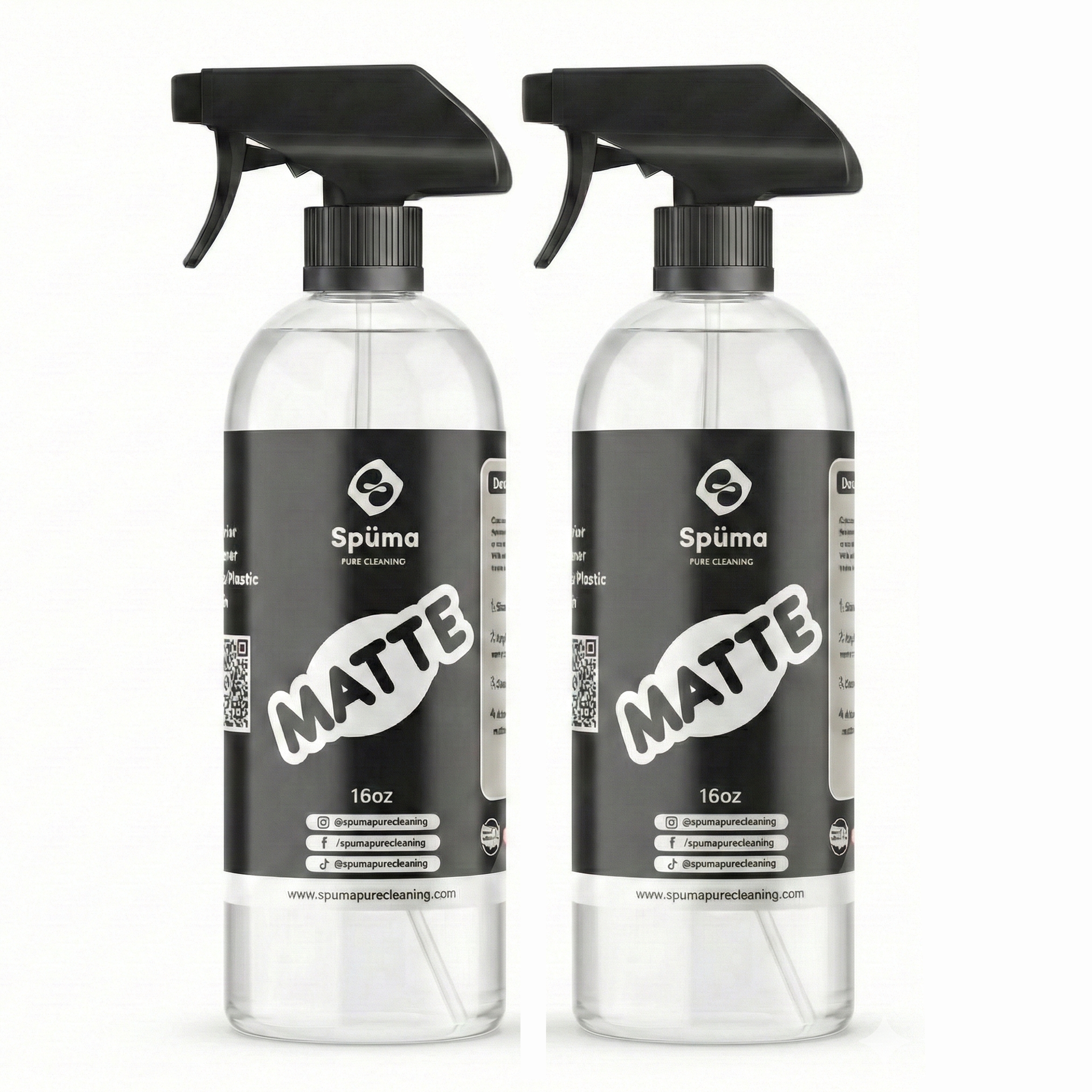 Matte black 16oz